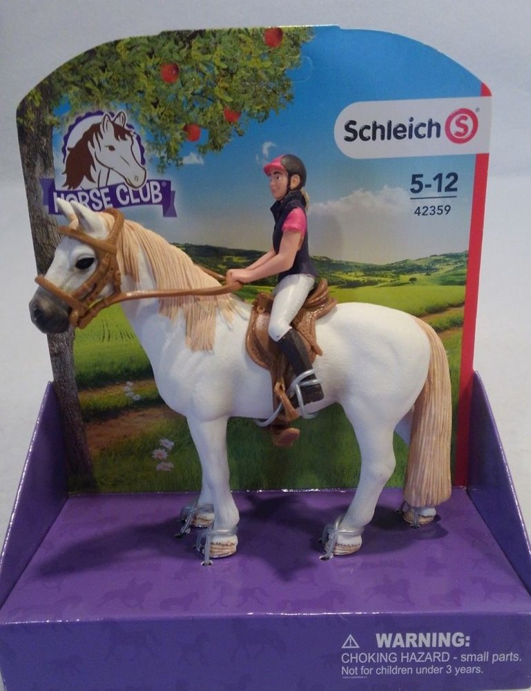 schleich recreational rider with horse